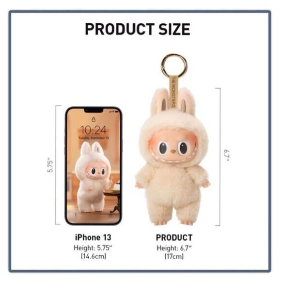 Pop Mart The Monsters Exciting Macaron Labubu Sesame Bean - Picture 8 of 15